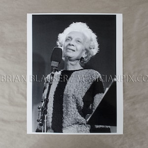 Ann Baker Vintage Photo: Silver Gelatin Print, 1989 Mountain Stage Charleston WV