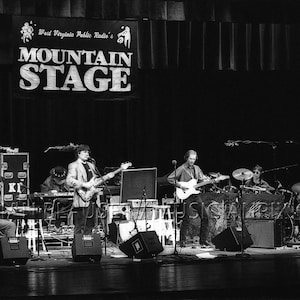 The Band Photo Contemporary Print of 1994 Vintage 35mm Negative Photograph Mountain Stage Rick Danko Musician Portrait Concert Photography