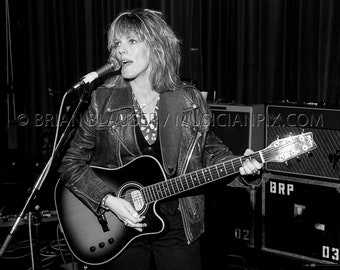 Lucinda Williams Vintage Photo: Archival Print, 1992 Mountain Stage Charleston WV