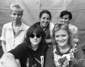 Indigo Girls Vintage Photo: Archival Print, 1991 Jazz Fest New Orleans LA