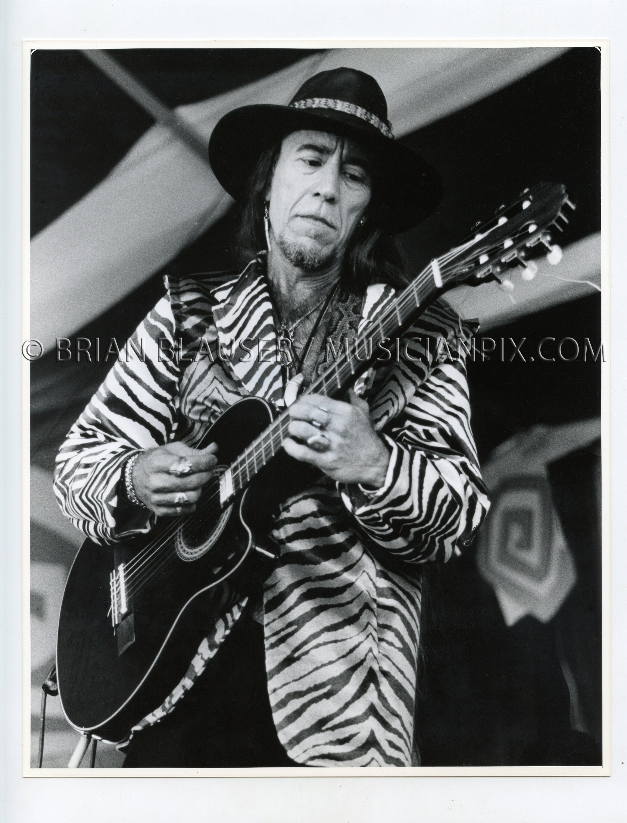Coco Robicheaux Vintage Photo: 1996 Silver Gelatin Print, Jazz