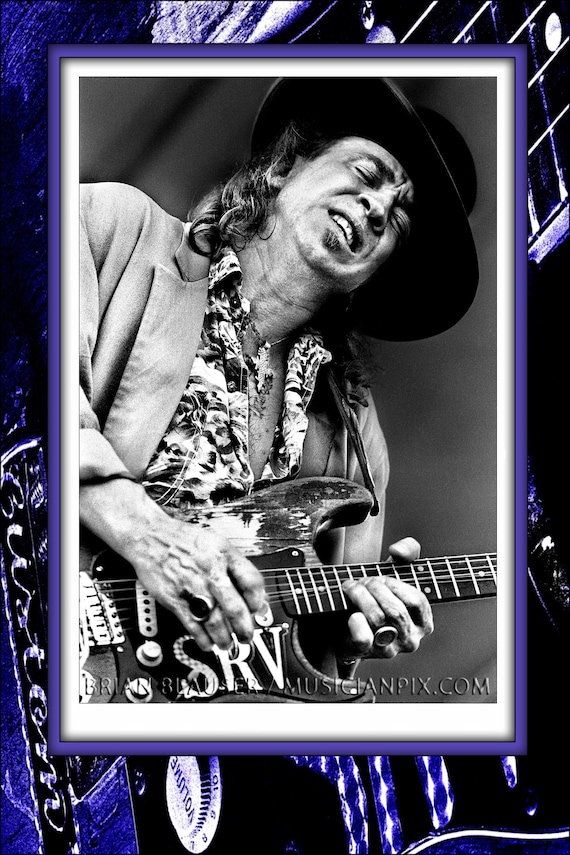Stevie Ray Vaughan Vintage Photo: 13x19 Archival Art Print - Etsy