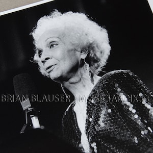 Ann Baker Vintage Photo: Silver Gelatin Print, 1989 Mountain Stage Charleston WV