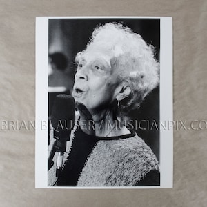 Ann Baker Vintage Photo: Silver Gelatin Print, 1989 Mountain Stage Charleston WV