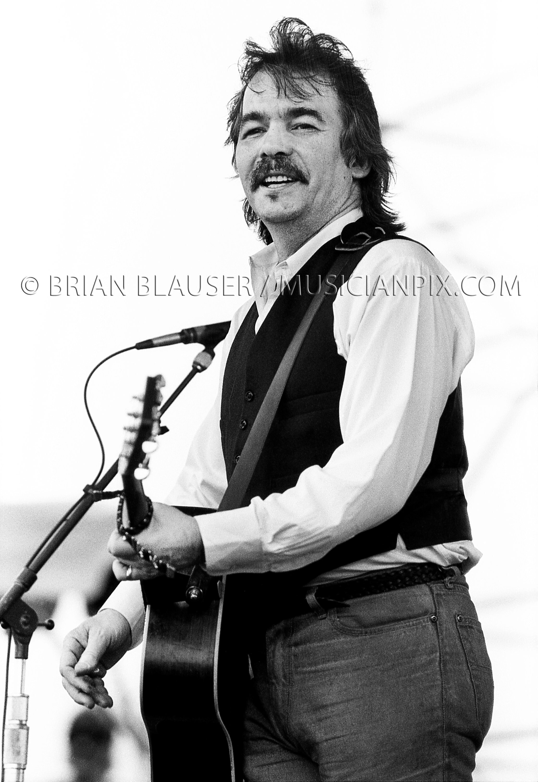 JOHN PRINE 1990 Photo Contemporary Print of Vintage 35mm Negative