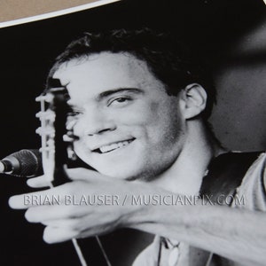 Dave Matthews Vintage Photo: Gelatin Silver Print, 1996 Jazz Fest New Orleans LA