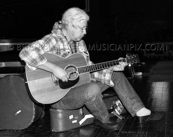 ARLO GUTHRIE 2000 Photo 8.5x11 - 13x19 Contemporary Print of Vintage 35mm Negative Folk Rock Music Photograph Mountain Stage Charleston WV