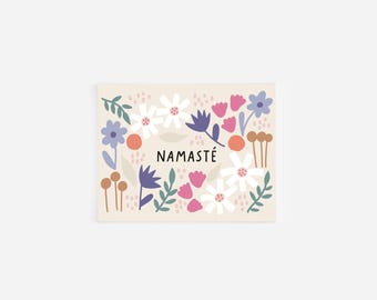 Postcard - Namaste / Yoga