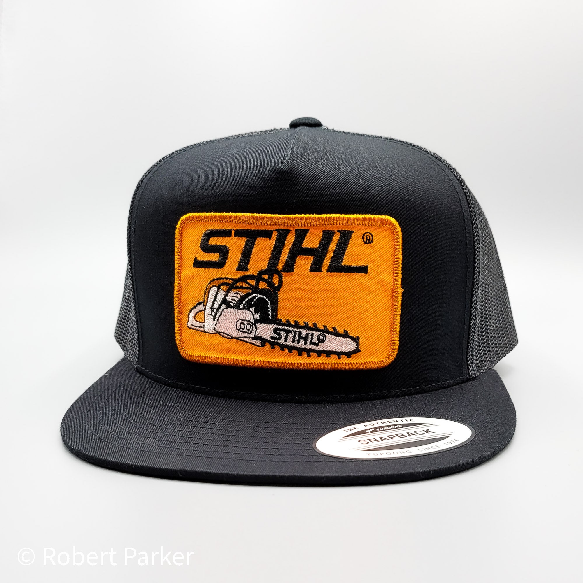 Stihl Hat Stihl Trucker Hat Vintage Stihl Chainsaw Patch on Etsy UK