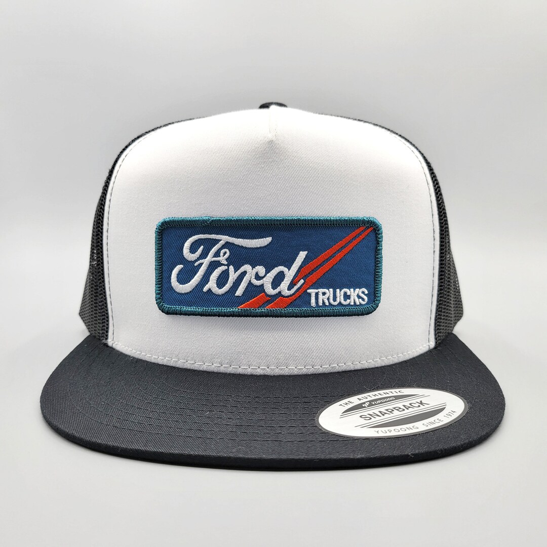 Ford Hat Ford Trucks Vintage Trucker Hat Retro Embroidered Etsy