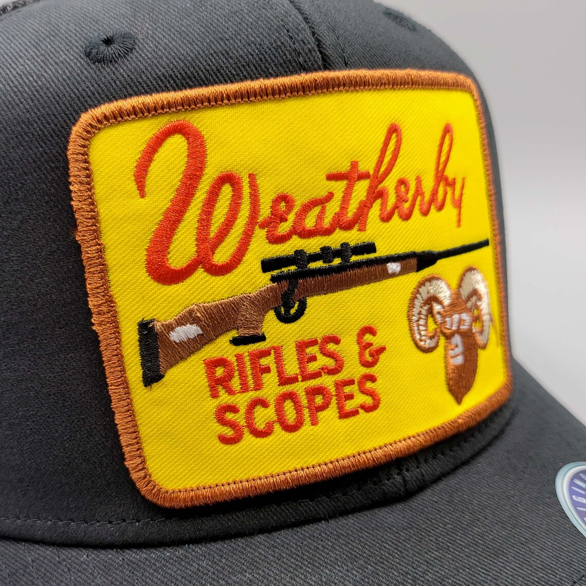 Weatherby Hat Gun and Rifle Vintage Trucker Hat Hunting Hat Etsy