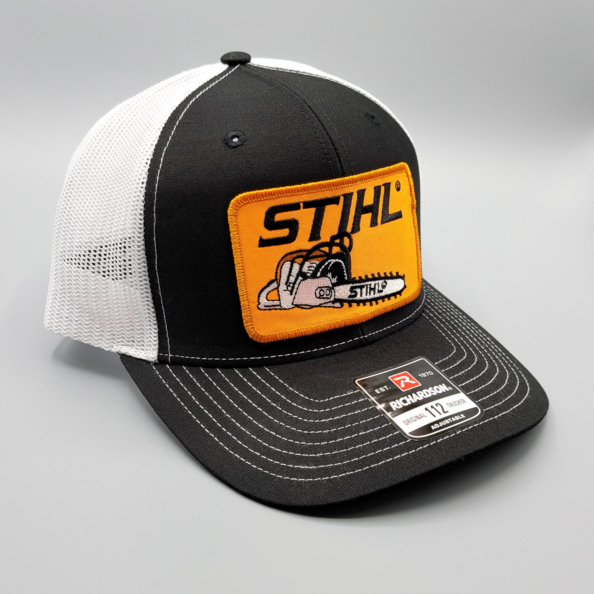 Stihl Hat Stihl Chainsaw Vintage Trucker Hat Richardson 112 Etsy