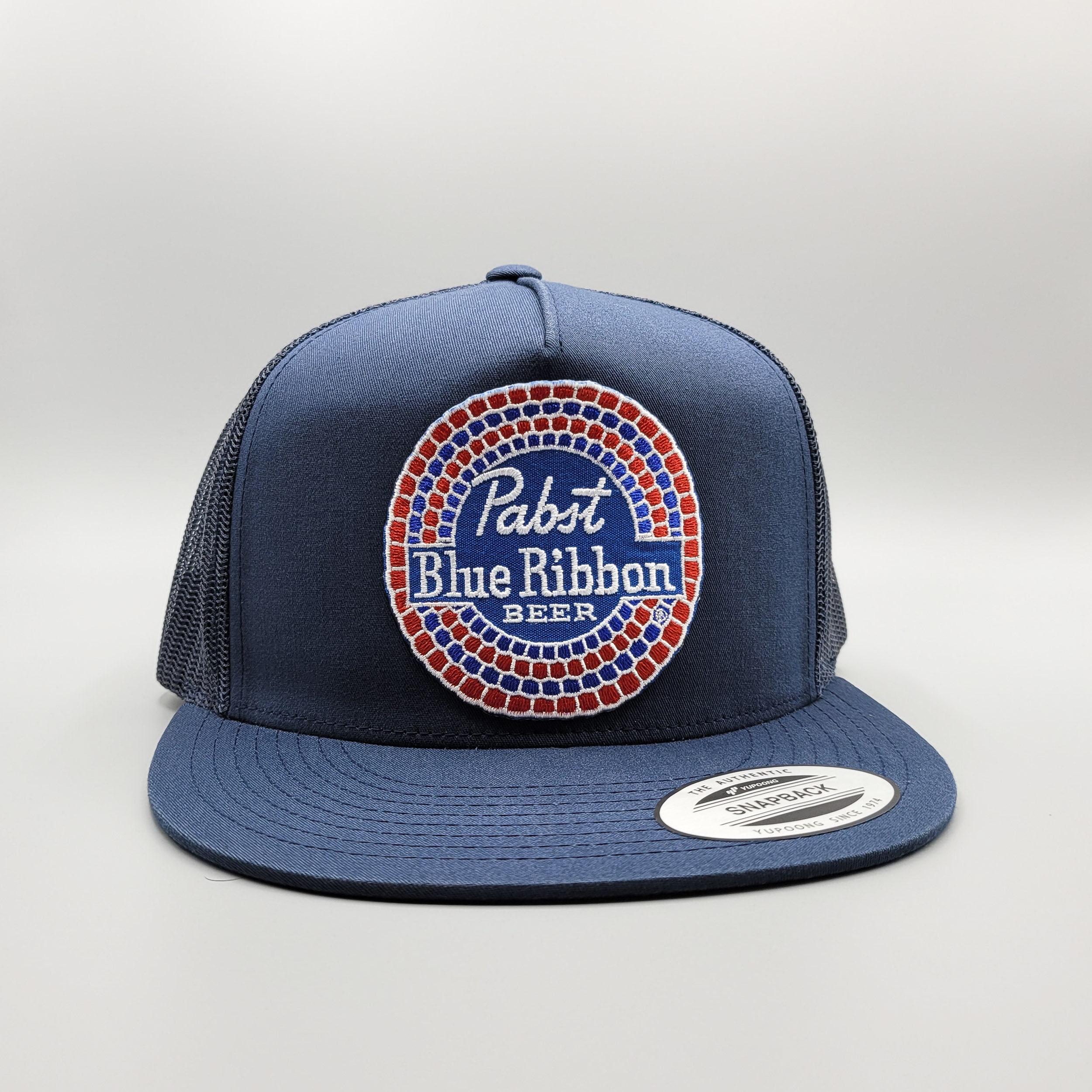 Pabst Blue Ribbon Trucker Hat Beer Hat 