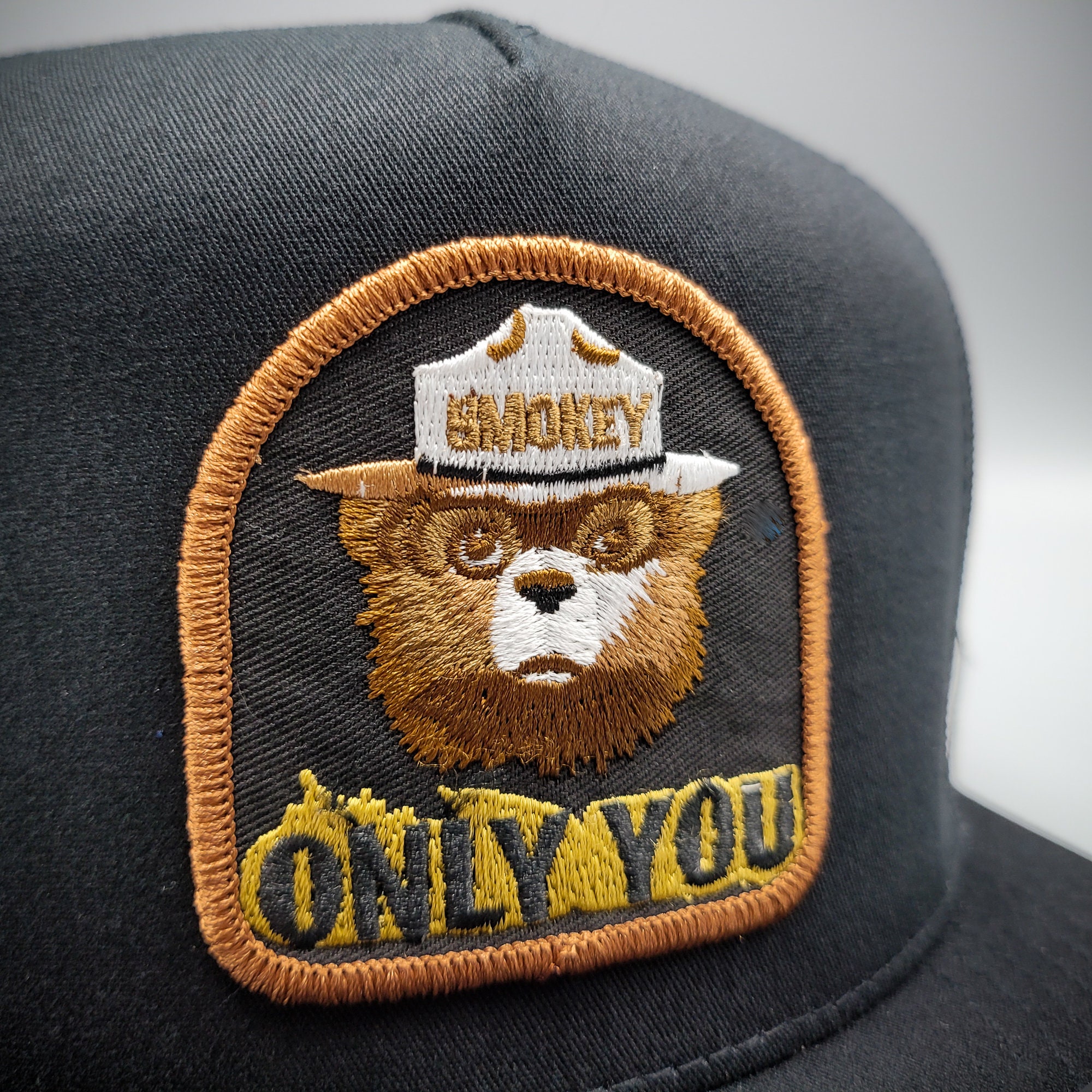 Smokey Bear Trucker Hat Retro Only You 