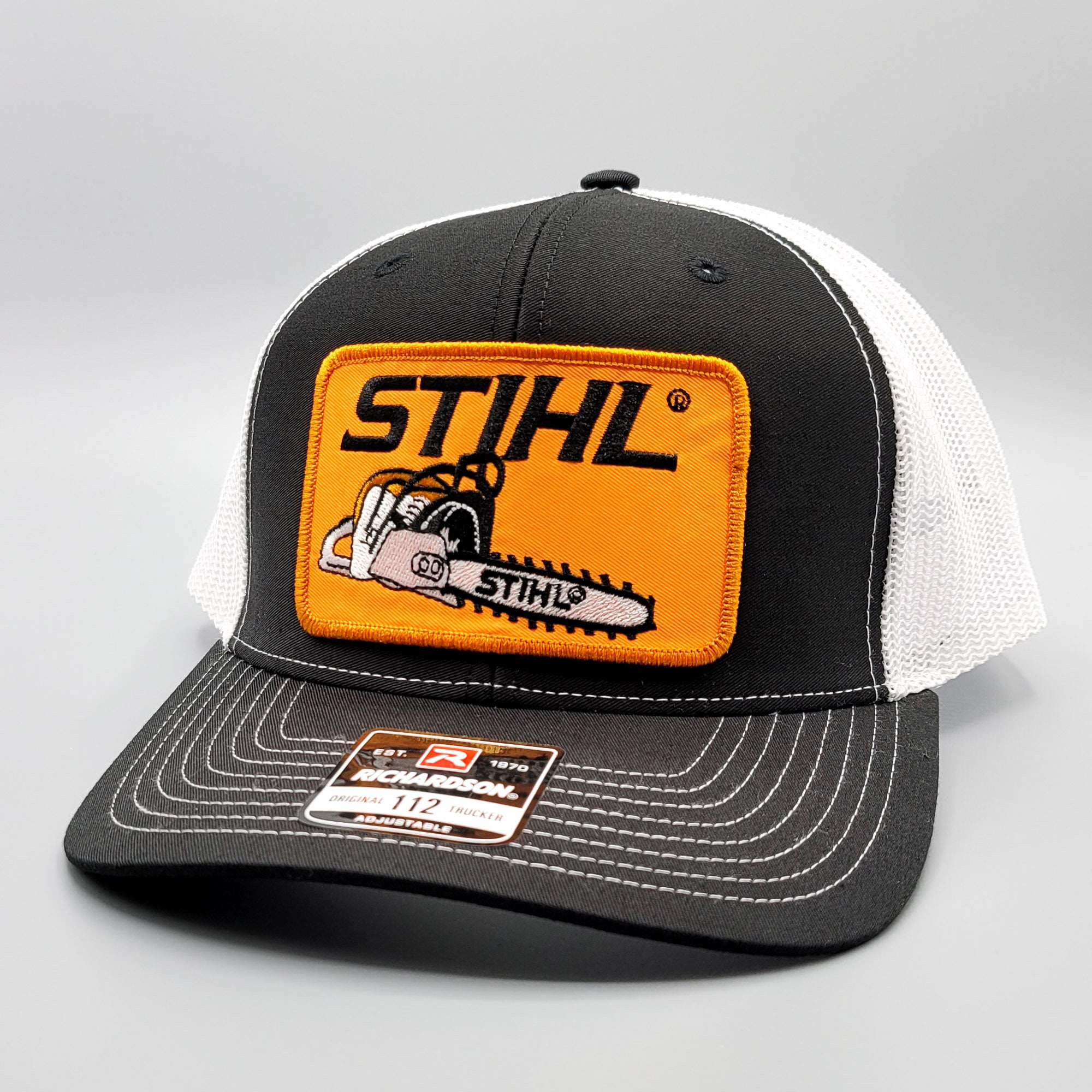 Stihl Hat Stihl Chainsaw Vintage Trucker Hat Richardson 112 Etsy