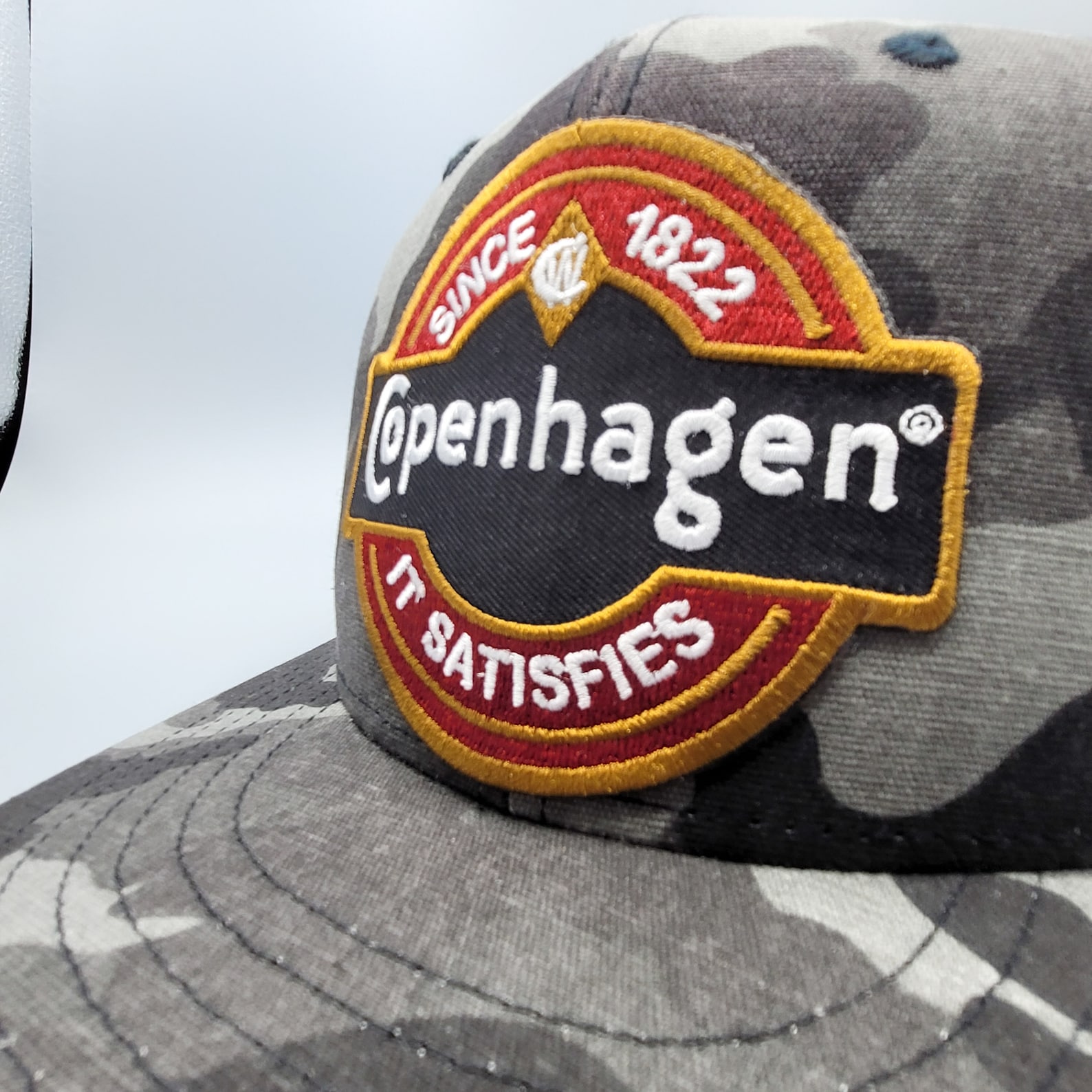 Copenhagen Hat Copenhagen Vintage Trucker Tobacco Patch Hat Etsy