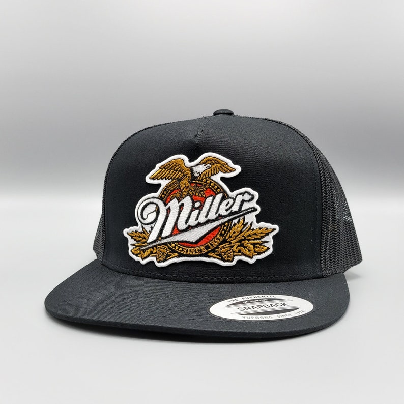 Miller Beer Vintage Trucker Hat Miller 