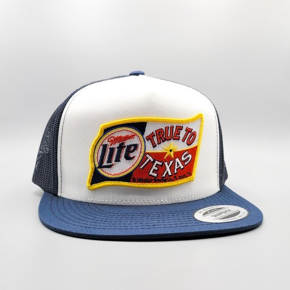 Miller Lite Hat Texas Beer Hat Retro 