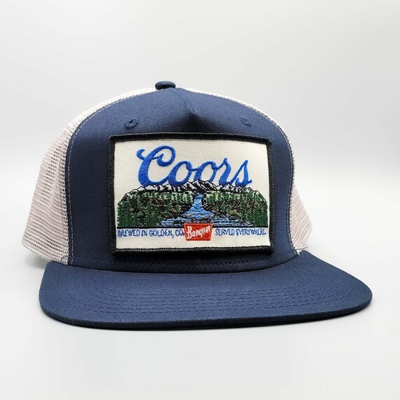 Coors Trucker Hat Embroidered Vintage Patch Beer Hat on | Etsy
