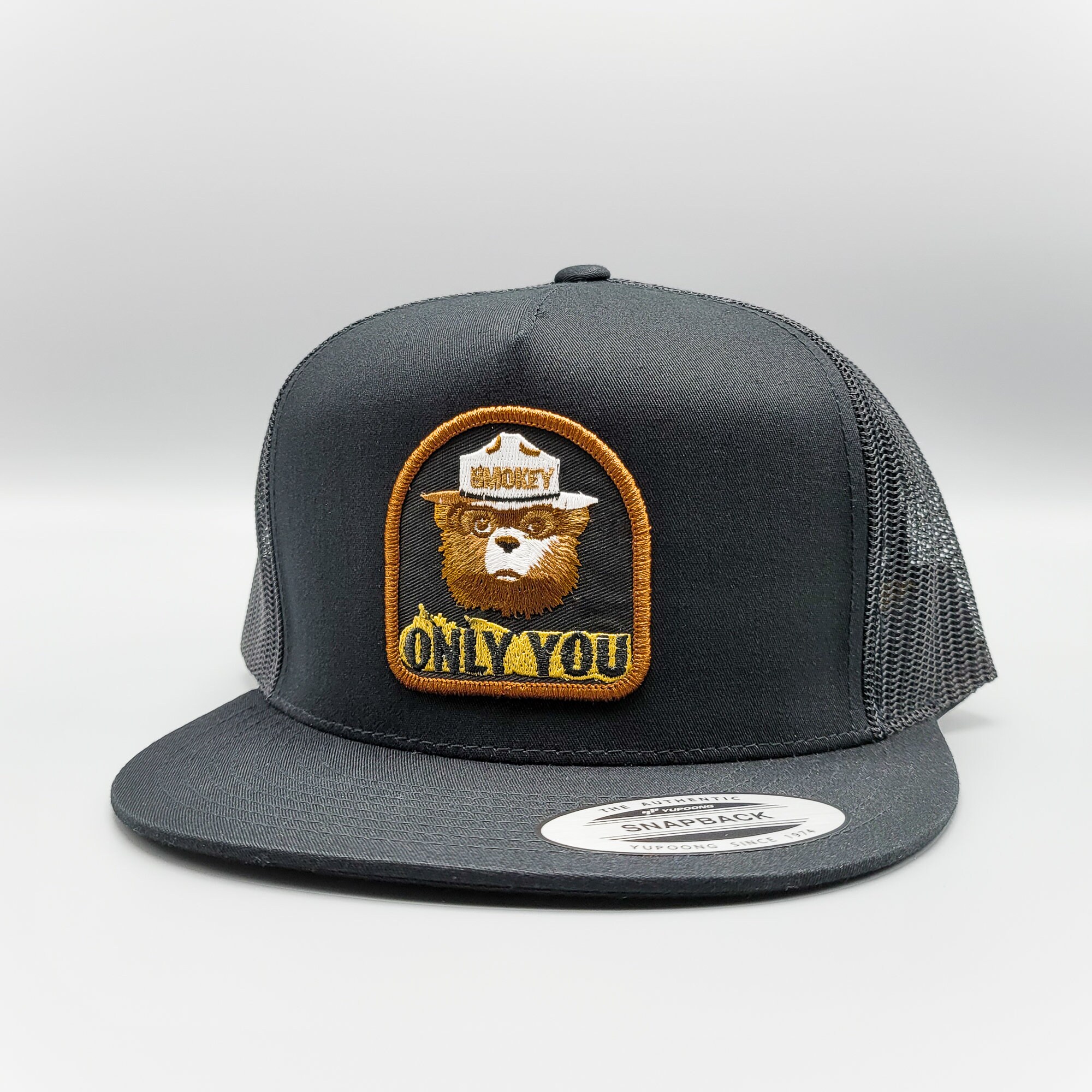 Smokey Bear Trucker Hat Retro Only You 