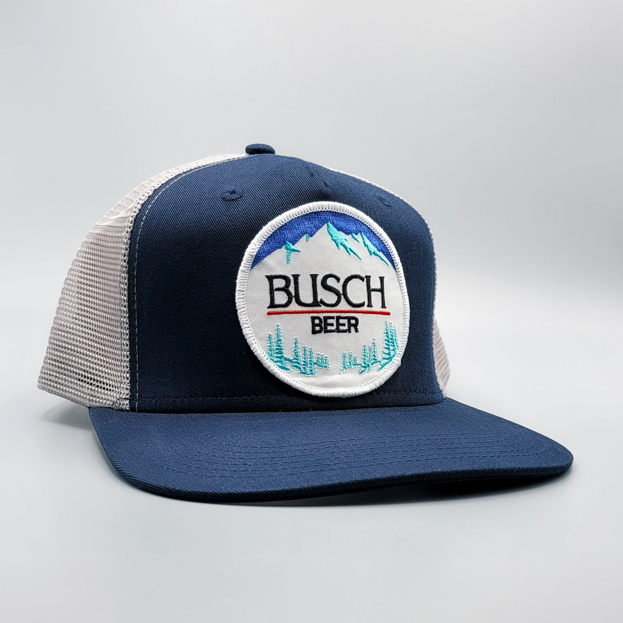 Busch Beer Trucker Hat Busch Hat Vintage Patch Beer Hat Etsy