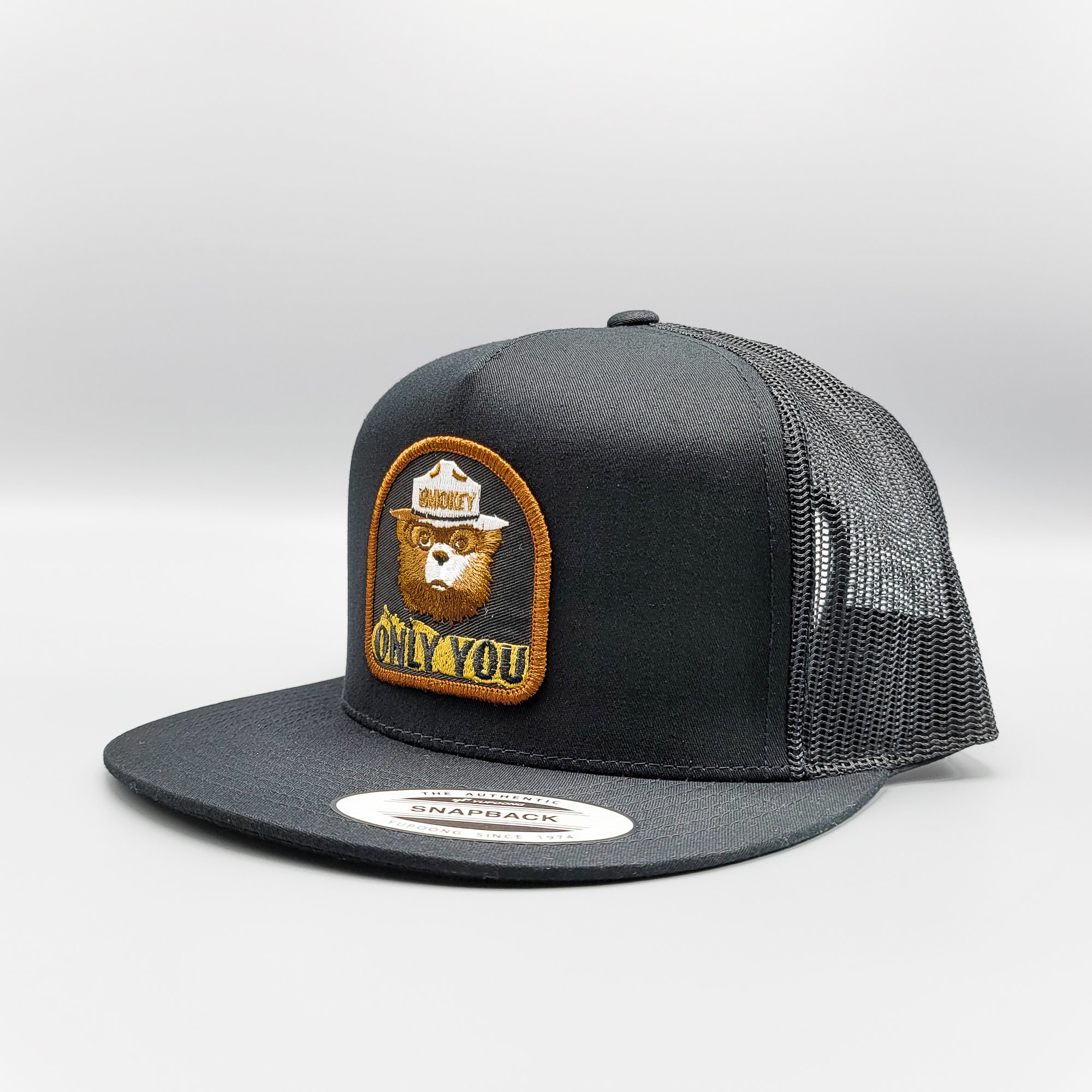 Smokey Bear Trucker Hat Retro Only You 