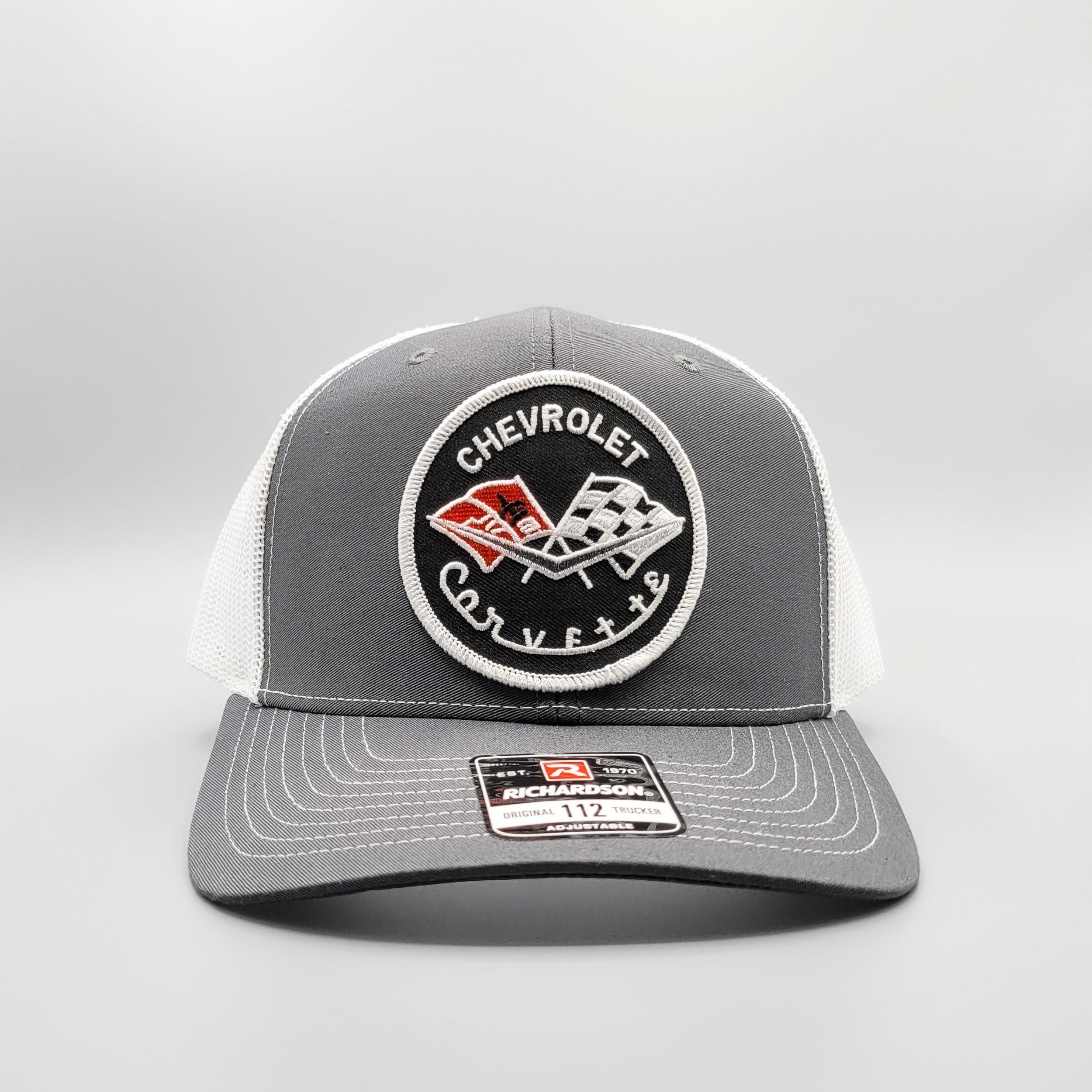 Corvette Hat Chevrolet Vintage Trucker 