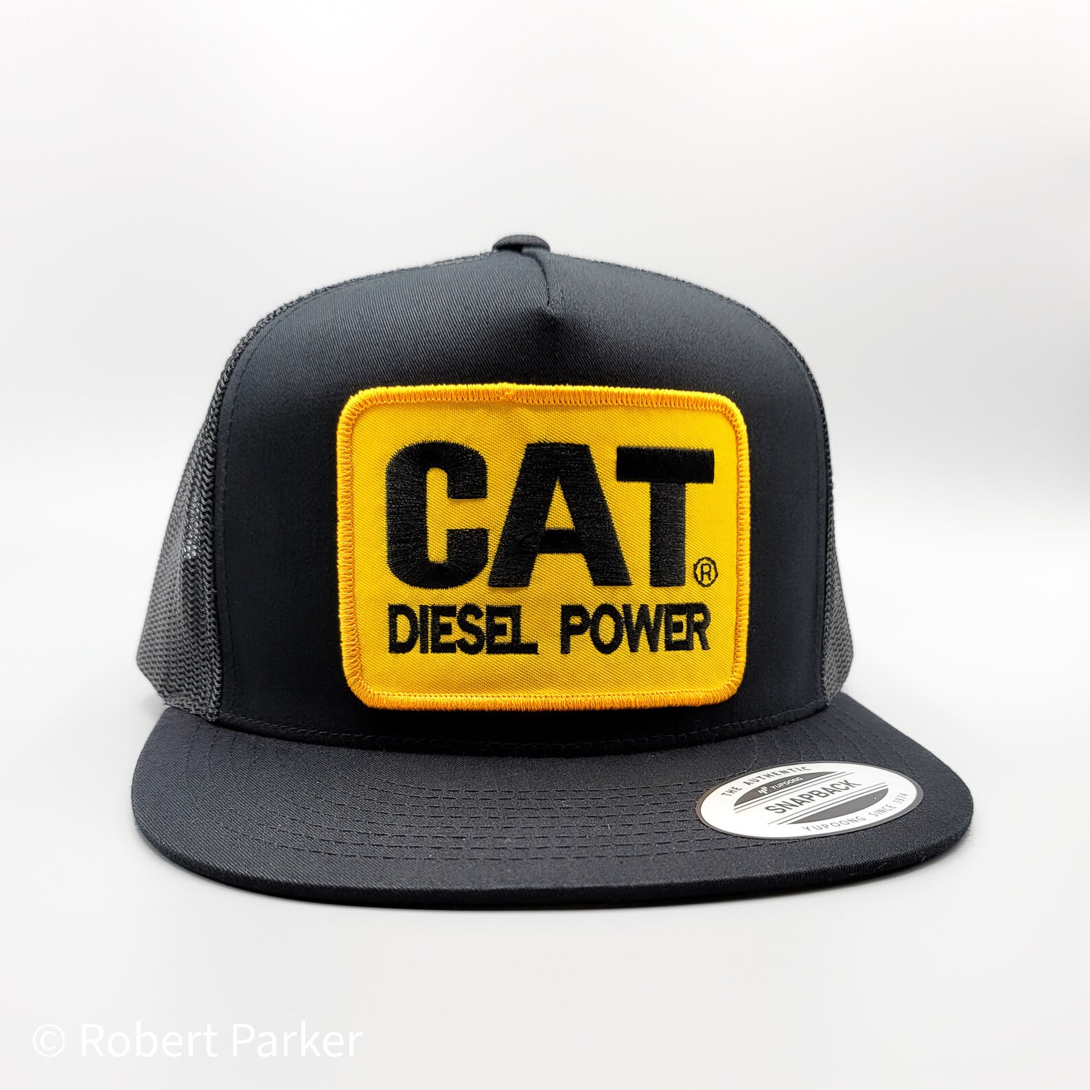 Caterpillar Hat Cat Diesel Vintage Trucker Hat Cat Hat Cat Etsy