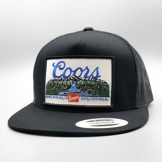 Coors Beer Trucker Hat Vintage Patch on 