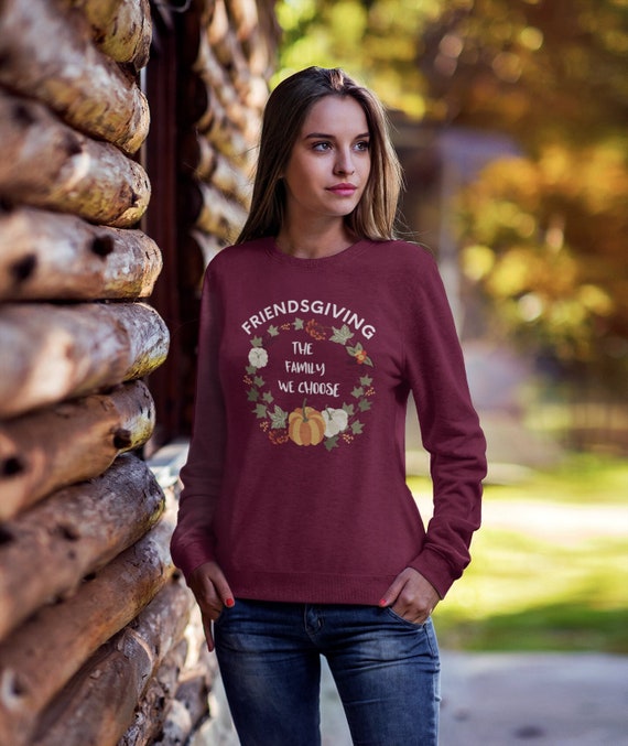 Thanksgiving Sweatshirt Friendsgiving 