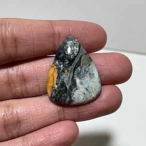 100% Natural Pear Malingano Jasper Gemstone Pendant Agate Cabochon Handmade Jasper best quality For Silver Jewelry Making Loose Gemstone