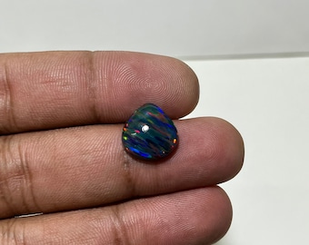 Amazing Fire Aurora Opal Cabochon Opal Doublet Losse edelsteen Welo Fire Opal Cabs Aurora Opal Ketting Gebruik voor hanger sieraden Opaal Edelsteen