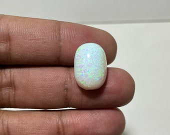Amazing Quality Fire Play Ethopian Opal Cabochon Oval Shape Lab Created Loose Gemstones Sizes from 14X19MM for Pendants Jewellery Making