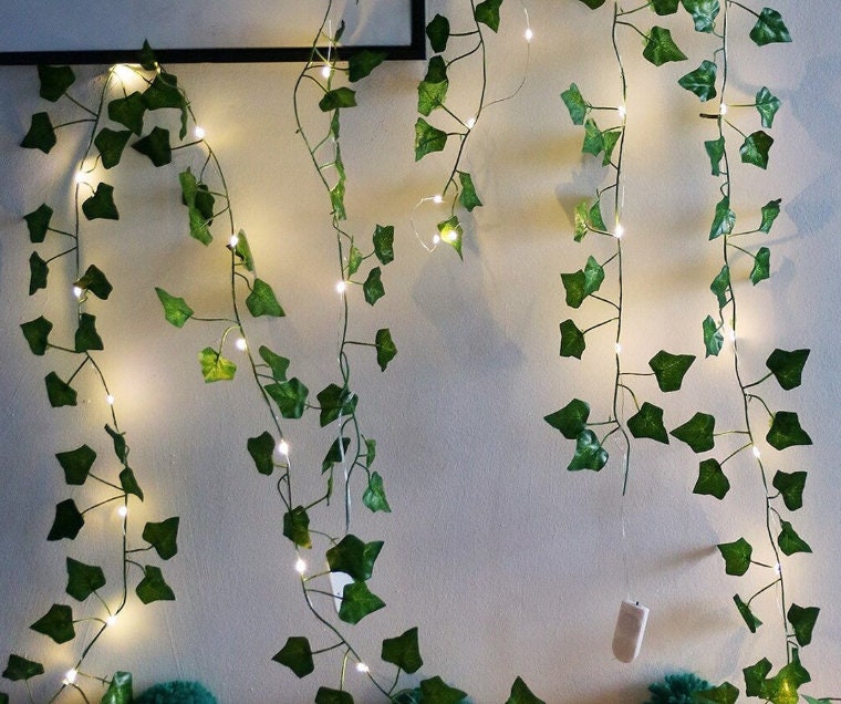 Hanging Vine Lights2M LED Artificial Vine Decor. Etsy