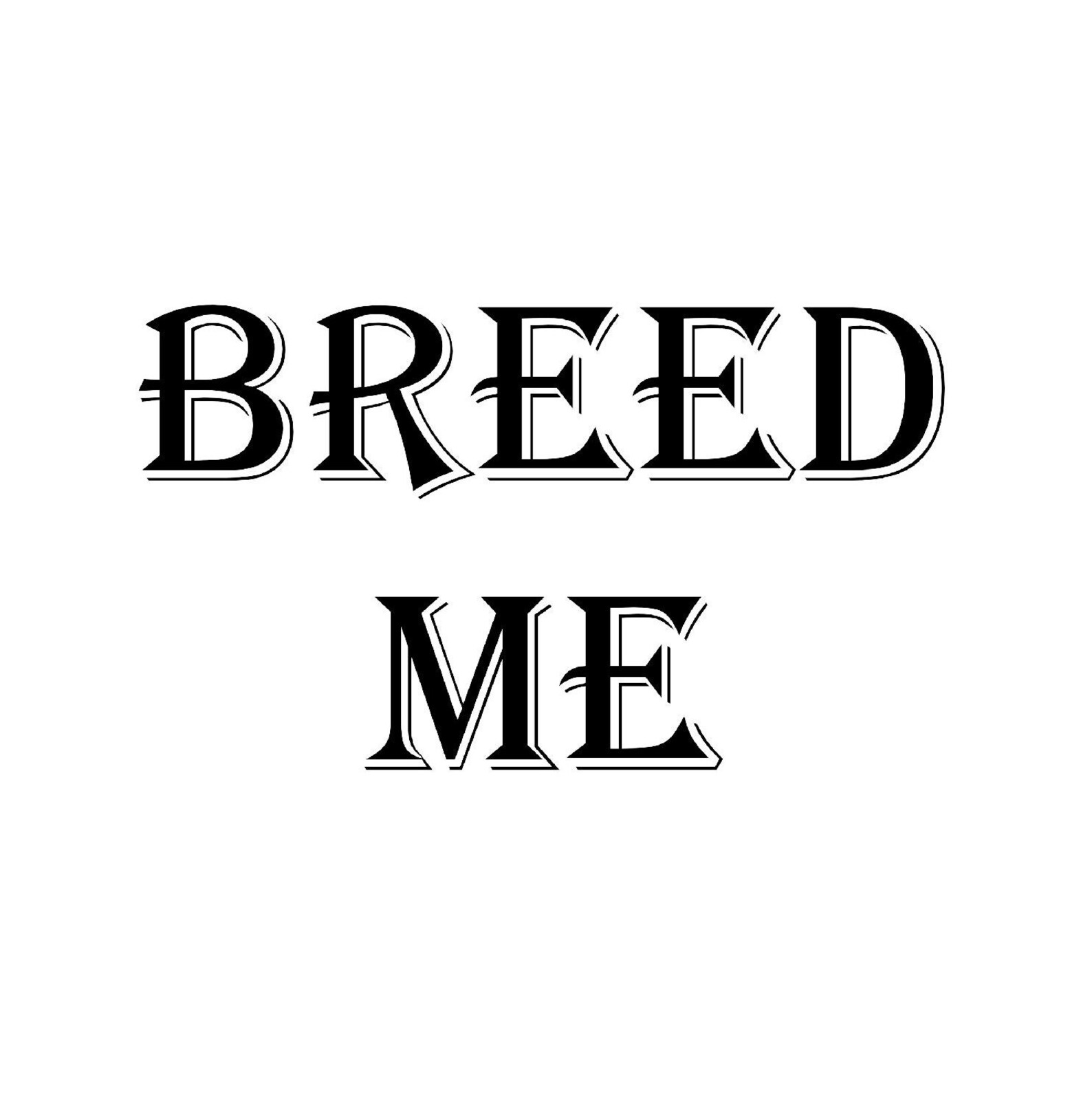 Breed Me Temporary Tattoo X 2 Hotwife for Bbc Hotwife Logo Etsy UK