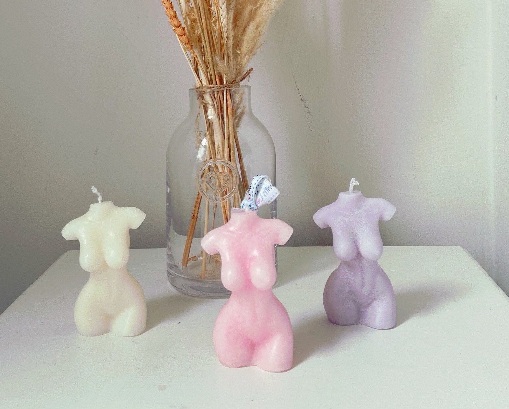 Womens Body Candle// Body Candle // Curvy Body Candle Etsy Ireland