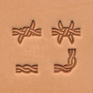 Barbed Wire-Large 4-Piece Leather Stamp Set