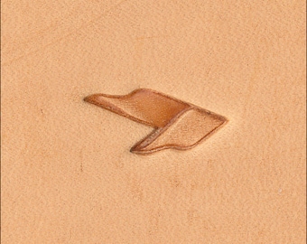 Borde de cuero con puntada simple D2195 Sello de cuero Craftplus