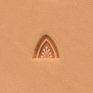 Border 7-Seed Crescent D2166 Craftplus Leather Stamp