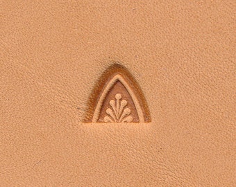 Border 7-Seed Crescent D2166 Craftplus Leather Stamp