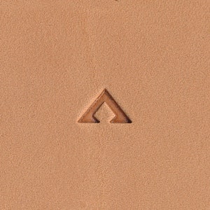 Border Triangle Tent E292 Leather Stamp