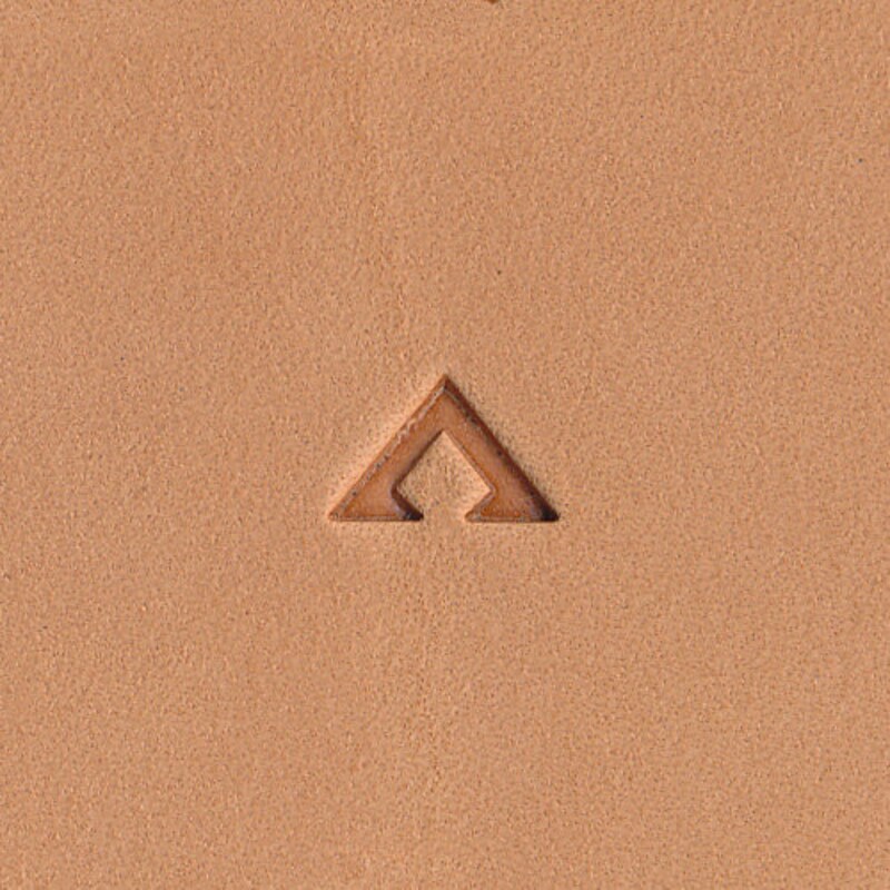 Leather Stamp Triangles - Etsy
