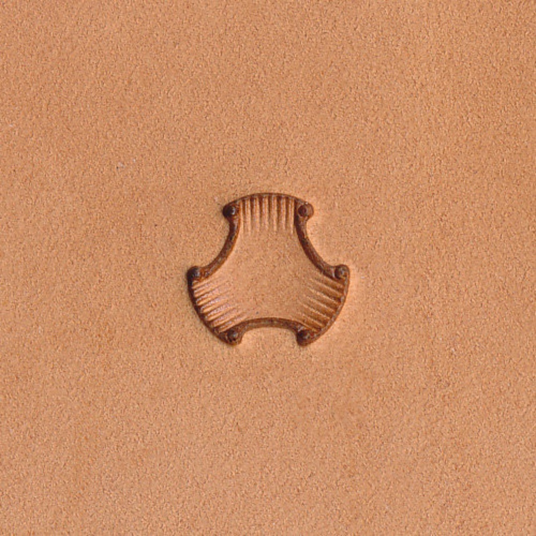 3/4 (19mm) Wood Grain/Log Style Alphabet Leather Stamp Set 8138-00