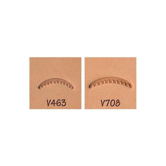 3/4 (19mm) Wood Grain/Log Style Alphabet Leather Stamp Set 8138-00