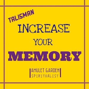 Handwritten Talisman to increase your memory | sharpen your mind | Taweez to increase memory | naqsh, talism