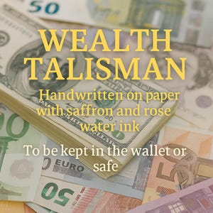 Talisman/taweez to Attract money | taweez for wealth and money | talisman for wealth | talisman for money,