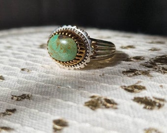 Very Powerful Talismanic Turquoise Ring | Djinn | Moakkal | Moakkil | Jinn | Spiritual | gemstones | Sterling Silver | جن | موکل | طلسماتی