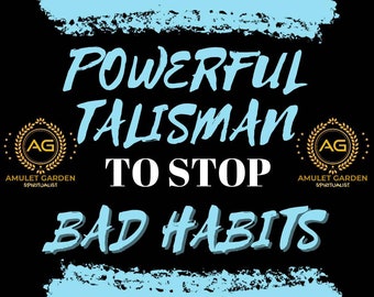 Powerful talismans to stop Bad habits, customised talism, taweez, taviz, wafq, طلسم، وفق، حروف صوامت، sawamit