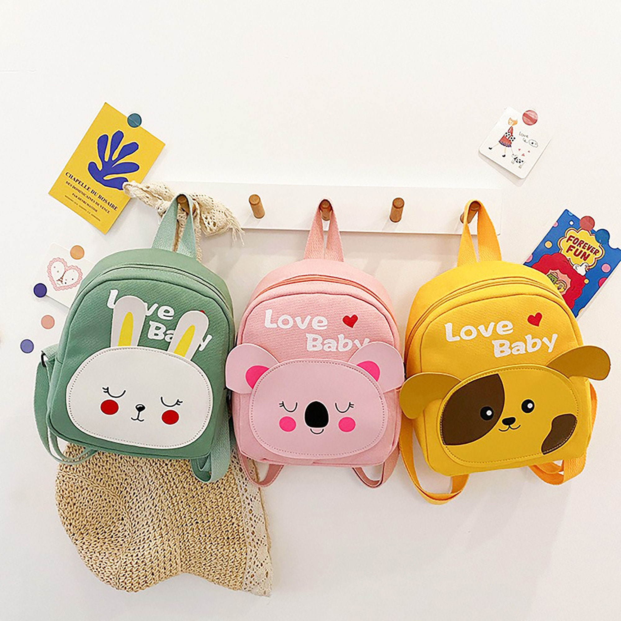 Cute Animal Backpacks Children's Rucksacks Toddler Etsy
