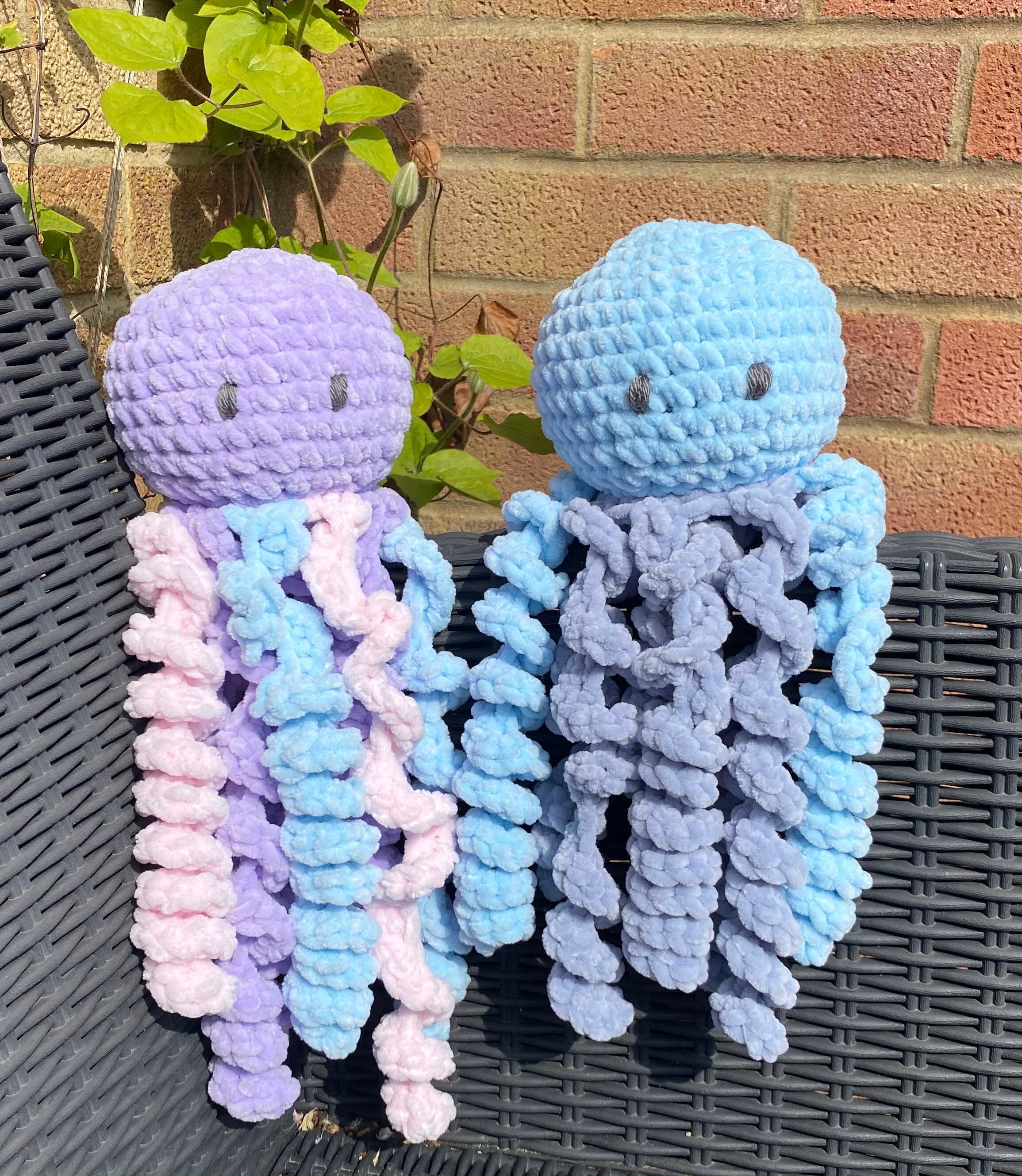 Handmade knitted Octopus soft toy Etsy